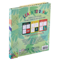 Foto: Tekenboek "learn to draw" safari