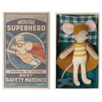 Super Hero mouse in matchbox little brother