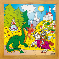 Puzzel Draak, 30 stukjes