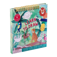 Foto: Tekenboek "learn to draw" safari