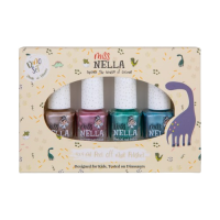 Peel off nagellak Dinopack 4 stuks