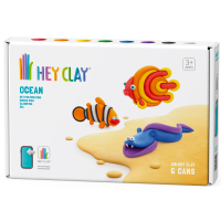 HeyClay - Clownfish, Discus Fish, Eel - 6 c