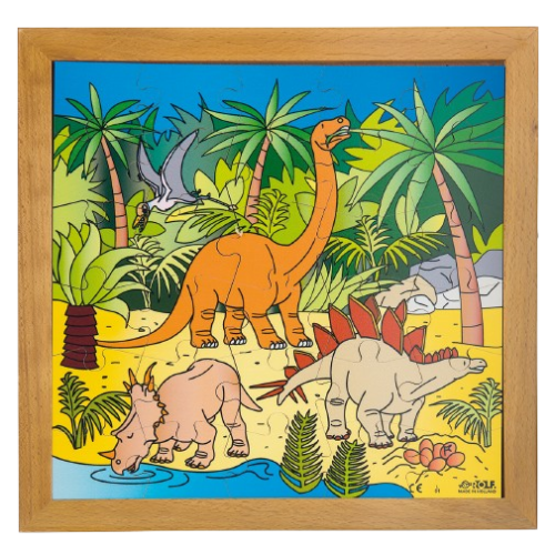 Foto: Puzzel Dinosaurus, 30 stukjes