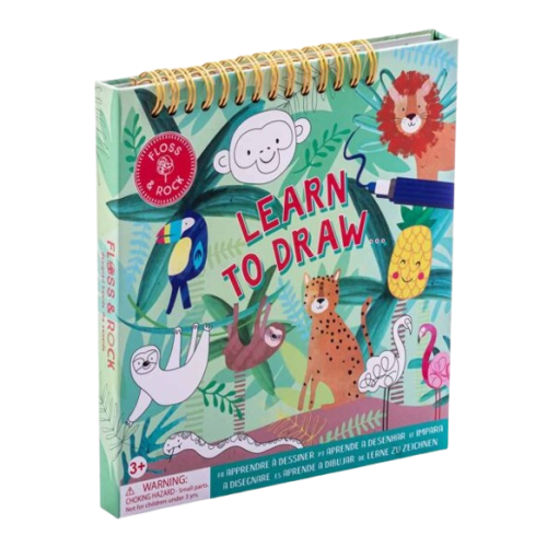 Foto: Tekenboek "learn to draw" safari